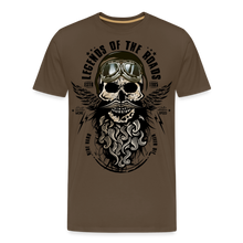 Charger l'image dans la galerie, T-shirt Homme Legends of the roads - marron bistre