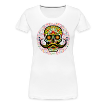 Charger l'image dans la galerie, T-shirt Femme Calavera mexicana - blanc