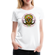Charger l'image dans la galerie, T-shirt Femme Calavera mexicana - blanc