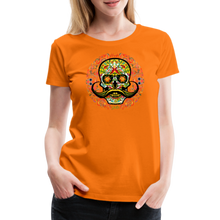 Charger l'image dans la galerie, T-shirt Femme Calavera mexicana - orange