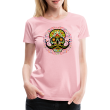 Charger l'image dans la galerie, T-shirt Femme Calavera mexicana - rose liberty