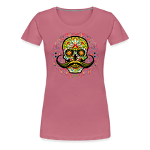 Charger l'image dans la galerie, T-shirt Femme Calavera mexicana - mauve