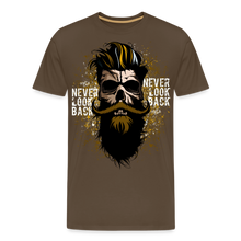 Charger l'image dans la galerie, T-shirt Homme Never Look Back - marron bistre