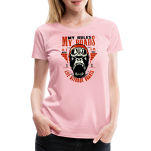 Charger l'image dans la galerie, T-shirt Femme Motorcycle Gorilla - rose liberty