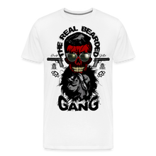 Charger l'image dans la galerie, T-shirt Homme Real bearded gang - blanc