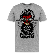 Charger l'image dans la galerie, T-shirt Homme Real bearded gang - gris chiné