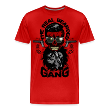 Charger l'image dans la galerie, T-shirt Homme Real bearded gang - rouge