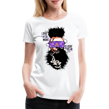Charger l'image dans la galerie, T-shirt Femme Love you 2023 - blanc