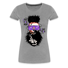 Charger l'image dans la galerie, T-shirt Femme Love you 2023 - gris chiné