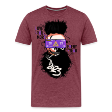 Charger l'image dans la galerie, T-shirt Homme Love you - rouge bordeaux chiné