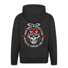 Charger l'image dans la galerie, Sweat-shirt Zippé à capuche Homme Ride or Die - noir