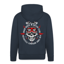Charger l'image dans la galerie, Sweat-shirt Zippé à capuche Homme Ride or Die - marine