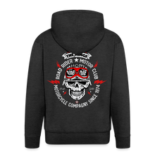 Charger l'image dans la galerie, Sweat-shirt Zippé à capuche Homme Ride or Die - charbon