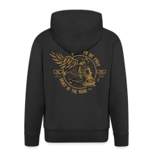 Charger l'image dans la galerie, Sweat-shirt Zippé à capuche Hommes Spirit of the Road - noir