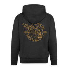 Charger l'image dans la galerie, Sweat-shirt Zippé à capuche Hommes Spirit of the Road - charbon