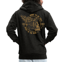 Charger l'image dans la galerie, Sweat-shirt Zippé à capuche Hommes Spirit of the Road - charbon