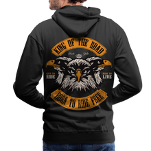 Charger l'image dans la galerie, Sweat-shirt à capuche hommes King Eagle - noir