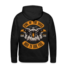 Charger l'image dans la galerie, Sweat-shirt à capuche hommes King Eagle - noir