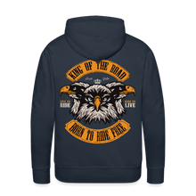 Charger l'image dans la galerie, Sweat-shirt à capuche hommes King Eagle - marine