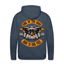 Charger l'image dans la galerie, Sweat-shirt à capuche hommes King Eagle - bleu jeans