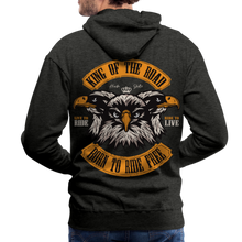 Charger l'image dans la galerie, Sweat-shirt à capuche hommes King Eagle - charbon