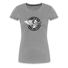 Charger l'image dans la galerie, T-shirt Femme Wheel wing - gris chiné