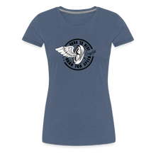 Charger l'image dans la galerie, T-shirt Femme Wheel wing - bleu chiné
