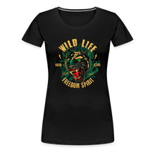 Charger l'image dans la galerie, T-shirt Femme Wild Life - noir