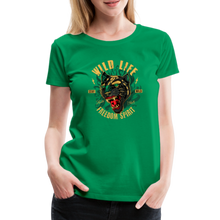 Charger l'image dans la galerie, T-shirt Femme Wild Life - vert