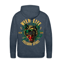 Charger l'image dans la galerie, Sweat-shirt à capuche hommes Wild Life - bleu jeans