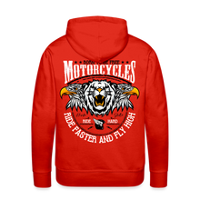 Charger l'image dans la galerie, Sweat-shirt à capuche hommes Born to be free - rouge