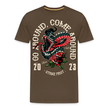 Charger l'image dans la galerie, T-shirt Homme Go around - marron bistre