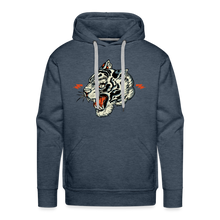 Charger l'image dans la galerie, Sweat-shirt à capuche hommes Strike first Tiger - bleu jeans