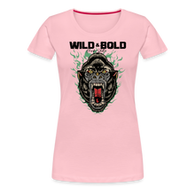 Charger l'image dans la galerie, T-shirt Femme Gorille Wild & Bold - rose liberty