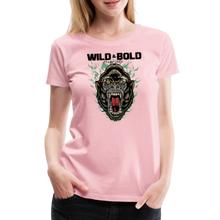 Charger l'image dans la galerie, T-shirt Femme Gorille Wild & Bold - rose liberty