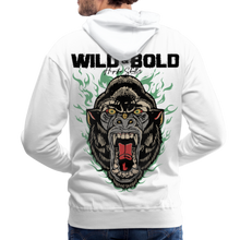 Charger l'image dans la galerie, Sweat-shirt à capuche hommes Wild Bold - blanc