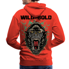 Charger l'image dans la galerie, Sweat-shirt à capuche hommes Wild Bold - rouge