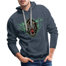 Charger l'image dans la galerie, Sweat-shirt à capuche hommes Wild Bold - bleu jeans