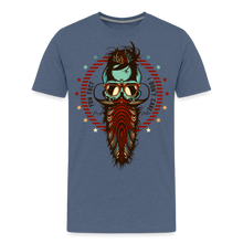 Charger l'image dans la galerie, T-shirt Homme Fun fact - bleu chiné