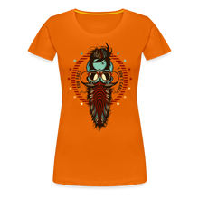 Charger l'image dans la galerie, T-shirt Femme Fun fact - orange