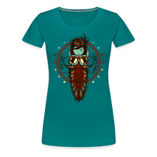 Charger l'image dans la galerie, T-shirt Femme Fun fact - bleu diva