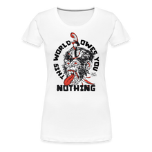 Charger l'image dans la galerie, T-shirt Femme Gorille - blanc