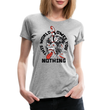 Charger l'image dans la galerie, T-shirt Femme Gorille - gris chiné