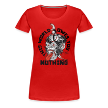 Charger l'image dans la galerie, T-shirt Femme Gorille - rouge