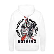 Charger l'image dans la galerie, Sweat-shirt à capuche hommes Gorille - blanc