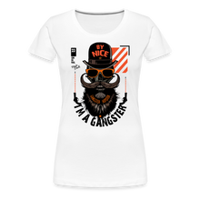 Charger l'image dans la galerie, T-shirt Femme I'm a Gangster - blanc
