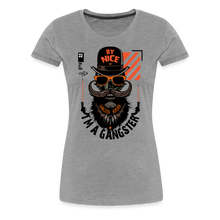Charger l'image dans la galerie, T-shirt Femme I'm a Gangster - gris chiné
