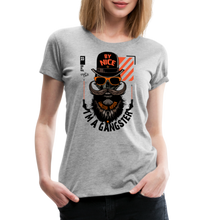 Charger l'image dans la galerie, T-shirt Femme I'm a Gangster - gris chiné