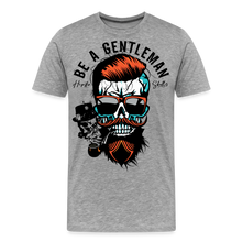 Charger l'image dans la galerie, T-shirt Homme Be a gentleman - gris chiné