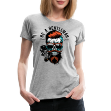 Charger l'image dans la galerie, T-shirt Femme Be a gentleman - gris chiné